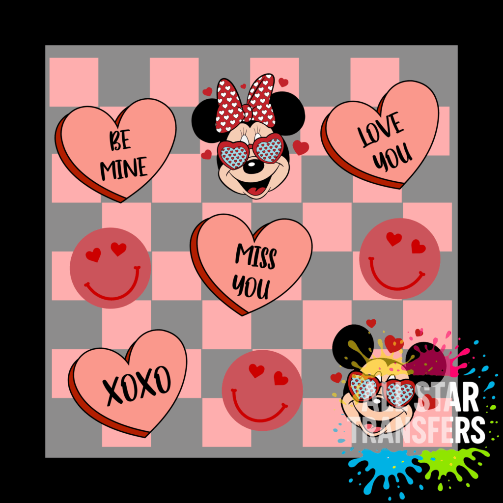 Mice - Check & Heart Sweets