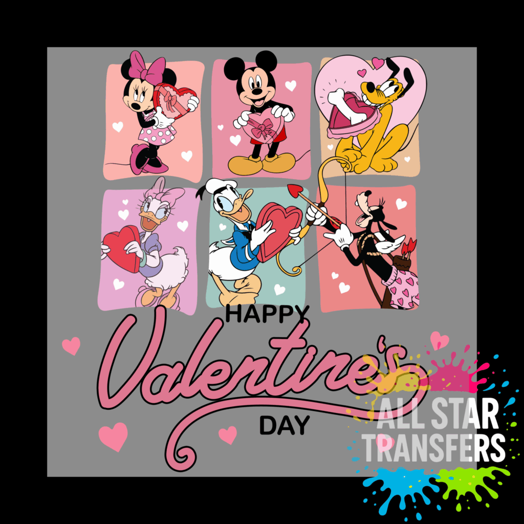 Mouse & Friends - Happy Valentines Day