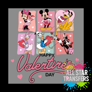 Mouse & Friends - Happy Valentines Day