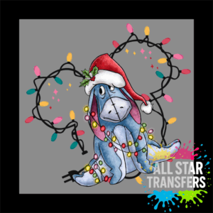 Tangled in Christmas Lights - Old Donkey