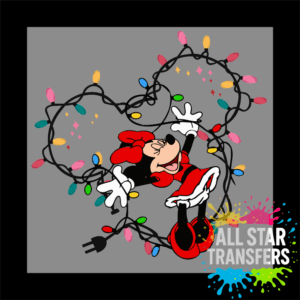 Tangled in Christmas Lights - Girl Mouse