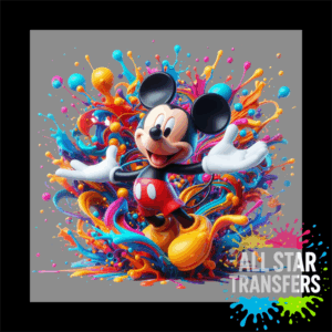Splash Colourful - Girl Mouse