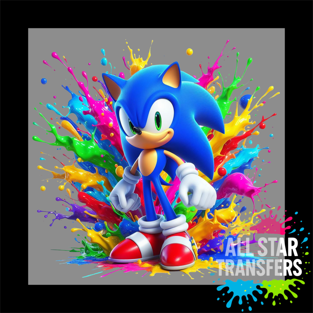 Splash Colourful - Blue Hedgehog 2