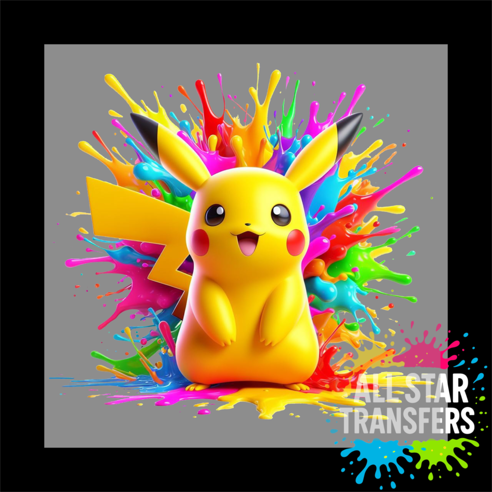 Splash Colourful - Yellow Guy