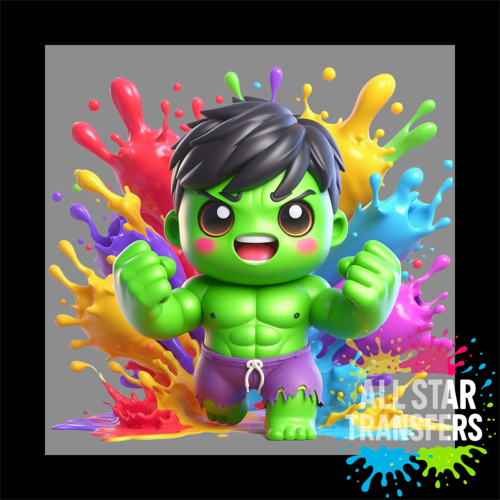 Splash Colourful - Strong Green