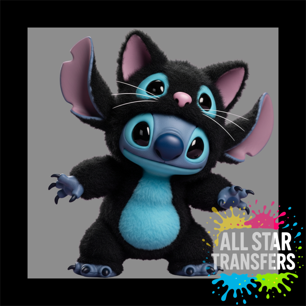 Halloween - Blue Alien - Cat