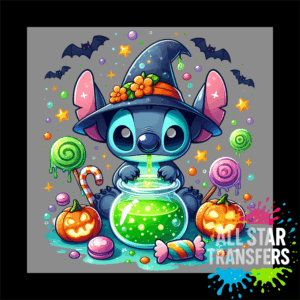 Halloween - Blue Alien - Green Potion