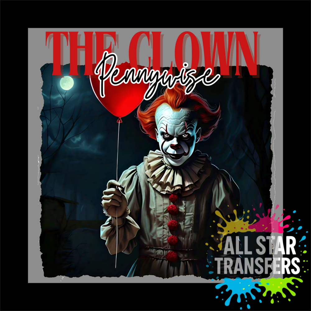 Halloween - Penny Clown Red