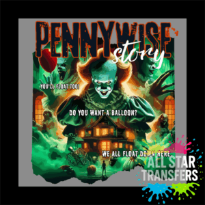 Halloween - Penny Clown Collage