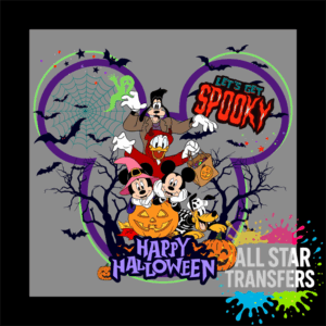 Happy Halloween - Purple/Green - Mouse Pals