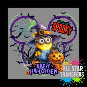 Happy Halloween - Purple/Green - Yellow Min