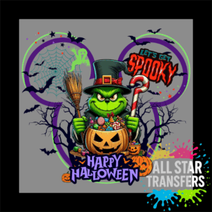 Happy Halloween - Purple/Green - Grumpy