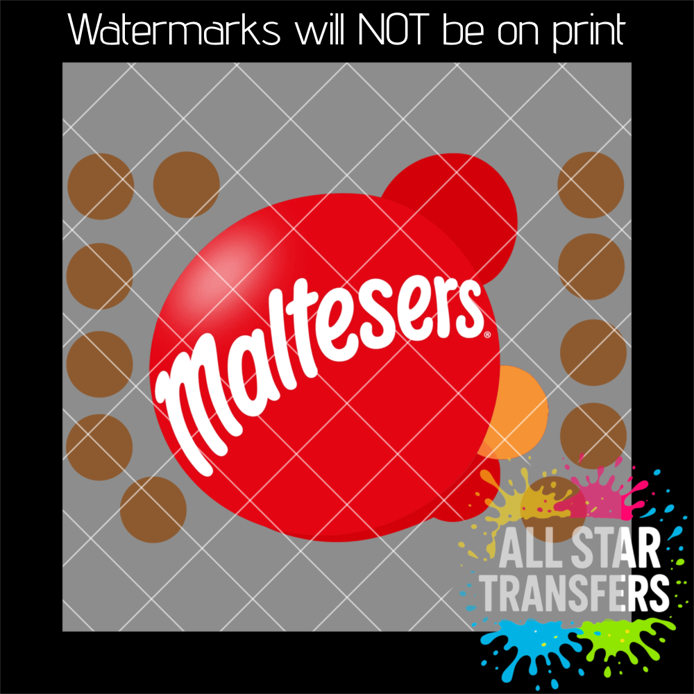 *UV DTF - Maltesers GS