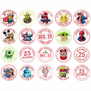 FREE DIGITAL DOWNLOAD - Christmas Stamps