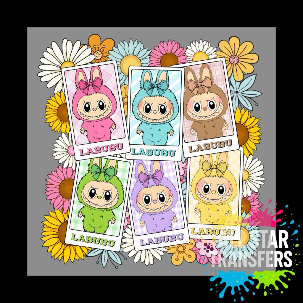Cute Monster - Flowery Friends
