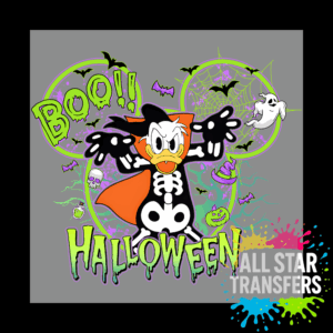 Halloween - Duck skeleton ears