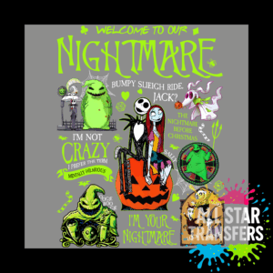 Halloween - Skeleton Gang Green