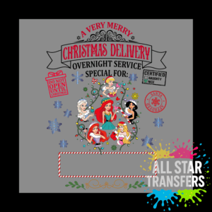 A Very Merry Christmas Delivery - Princess's Design 1