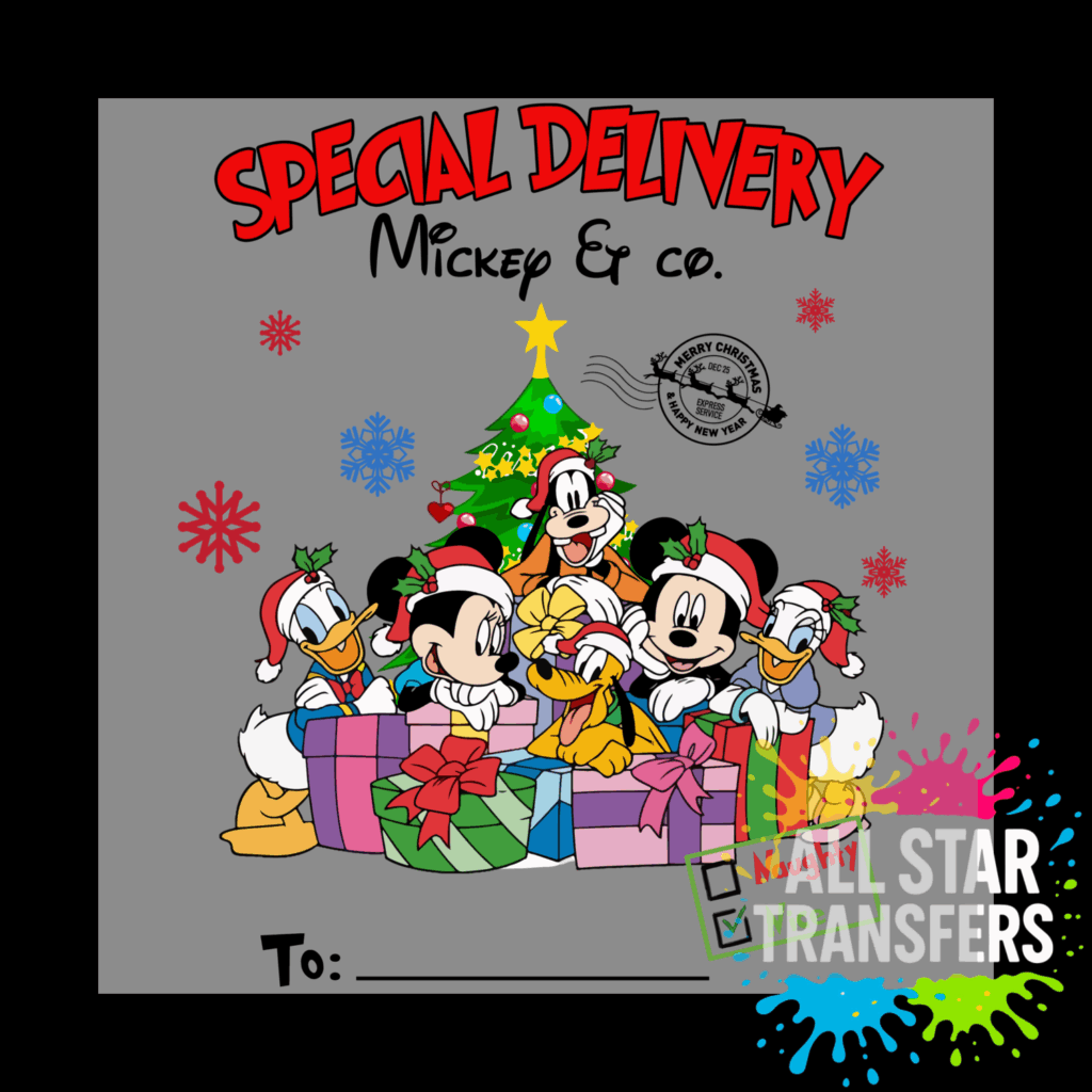 Special Delivery - Mouse & Friends Design 1