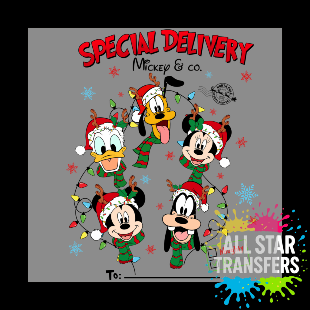 Special Delivery - Mouse & Friends Design 2