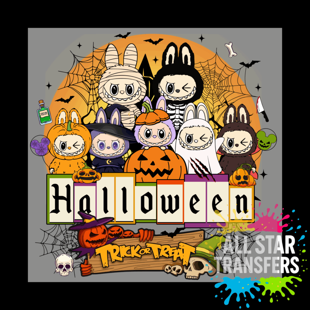 Cute Monster Halloween - Trick or Treat