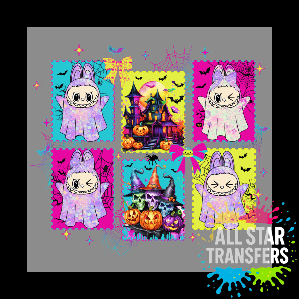 Cute Monster Halloween - Bright Colours