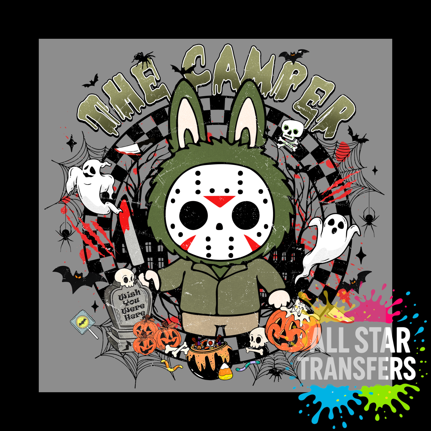 Cute Monster Halloween - The Camper