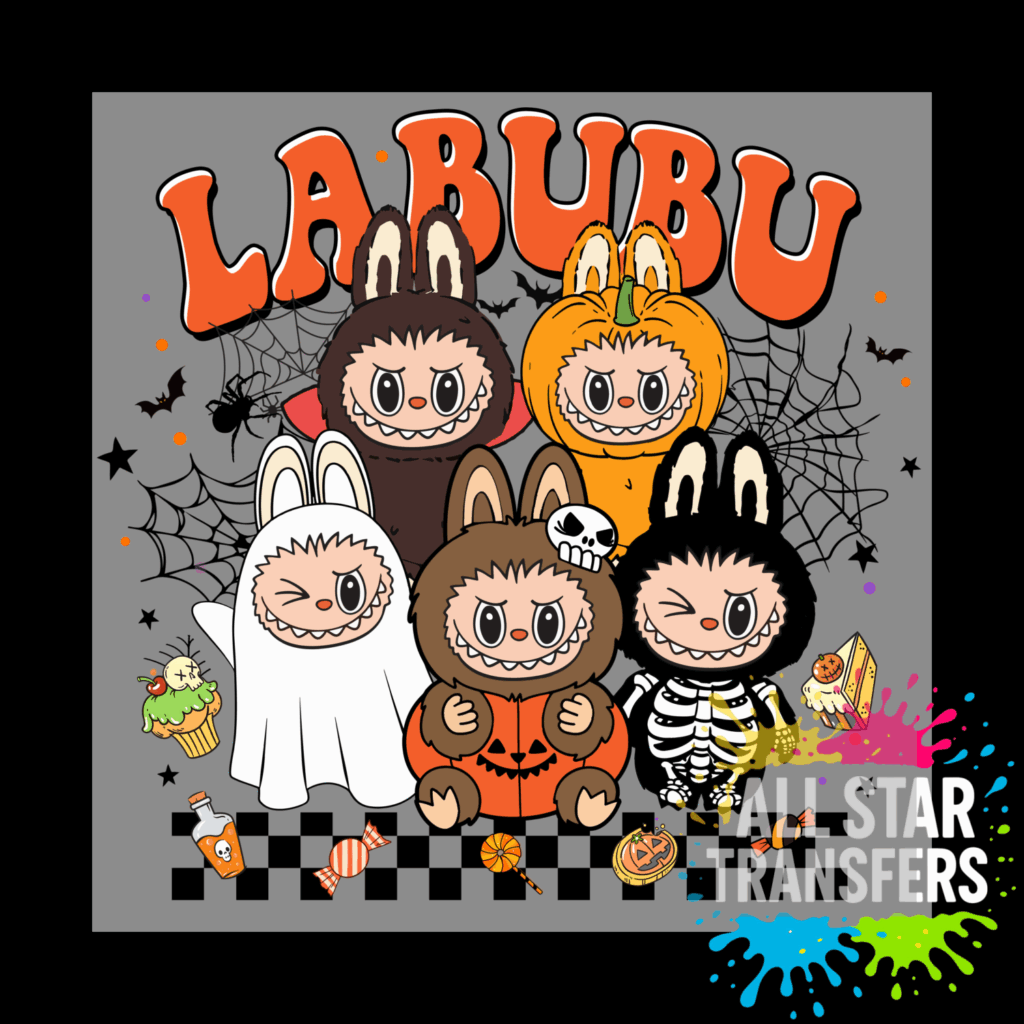 Cute Monster Halloween Friends