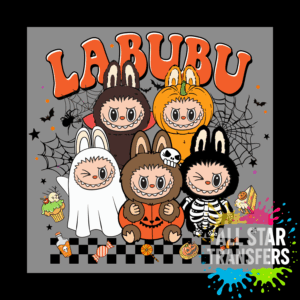 Cute Monster Halloween Friends