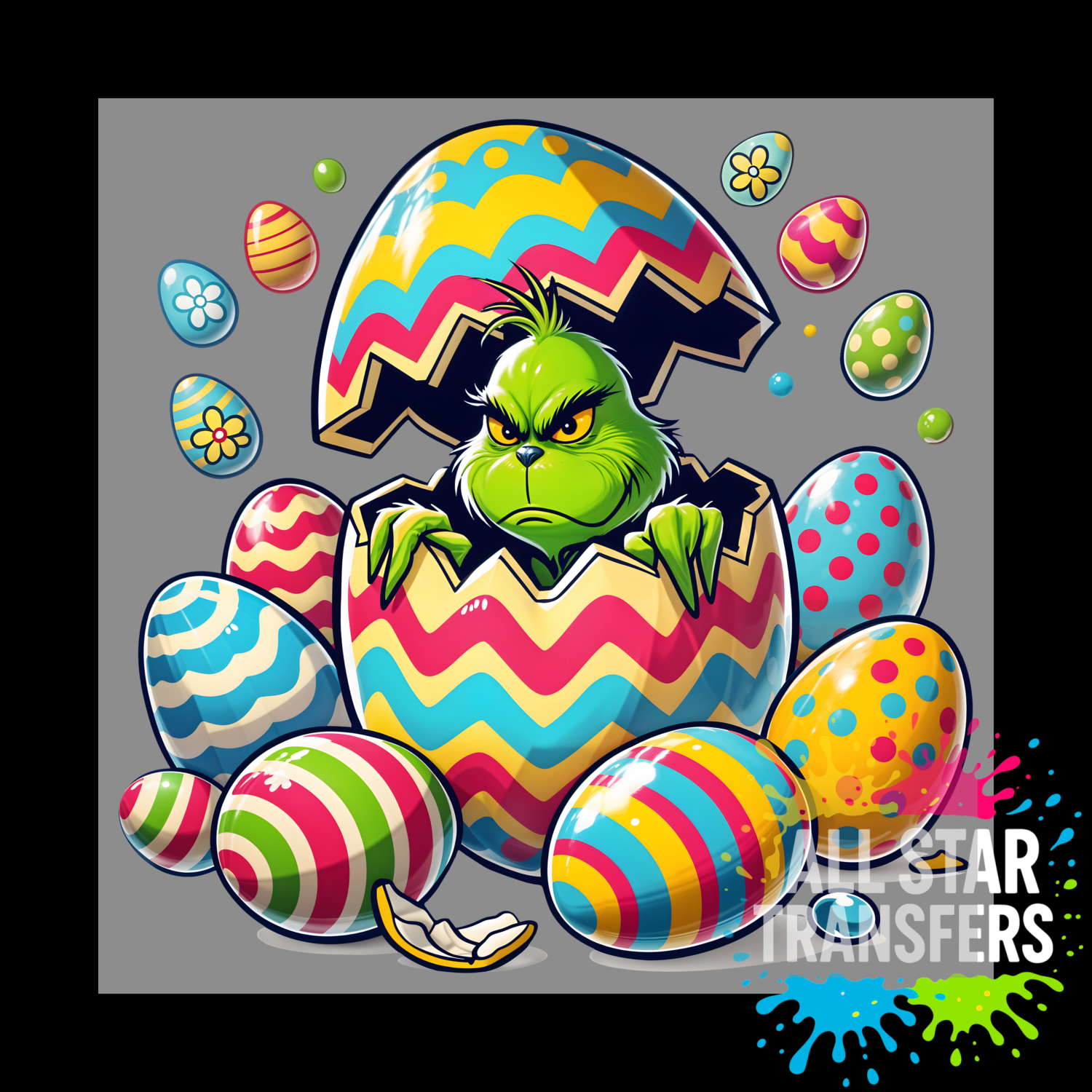 Green Monster - Egg Burst