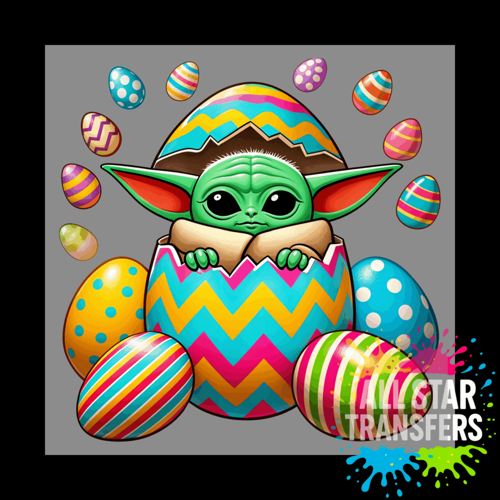 Green Alien- Egg Burst