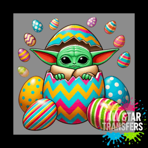 Green Alien- Egg Burst