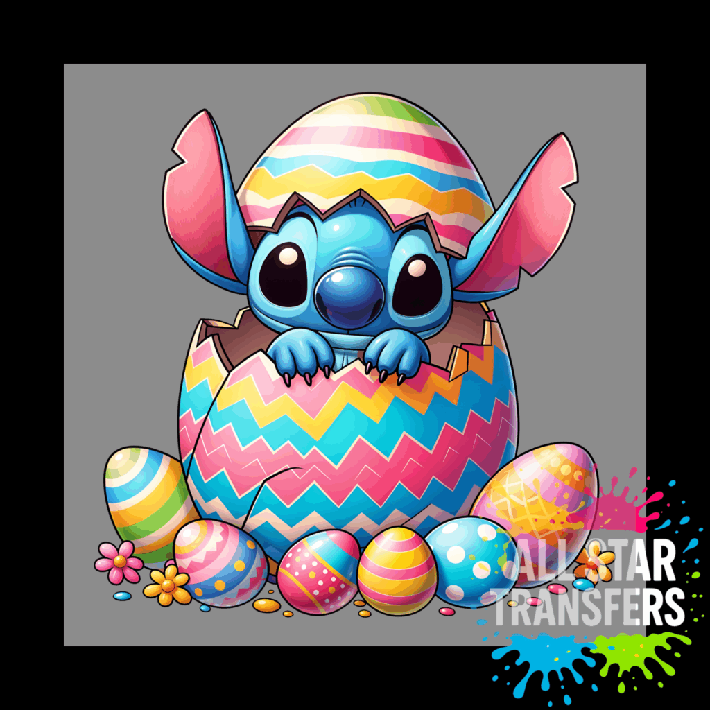 Blue Alien - Egg Burst