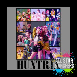 Pop Hunters - Group Squares design