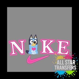 Generic - Fashion Blue Dog Pink Text