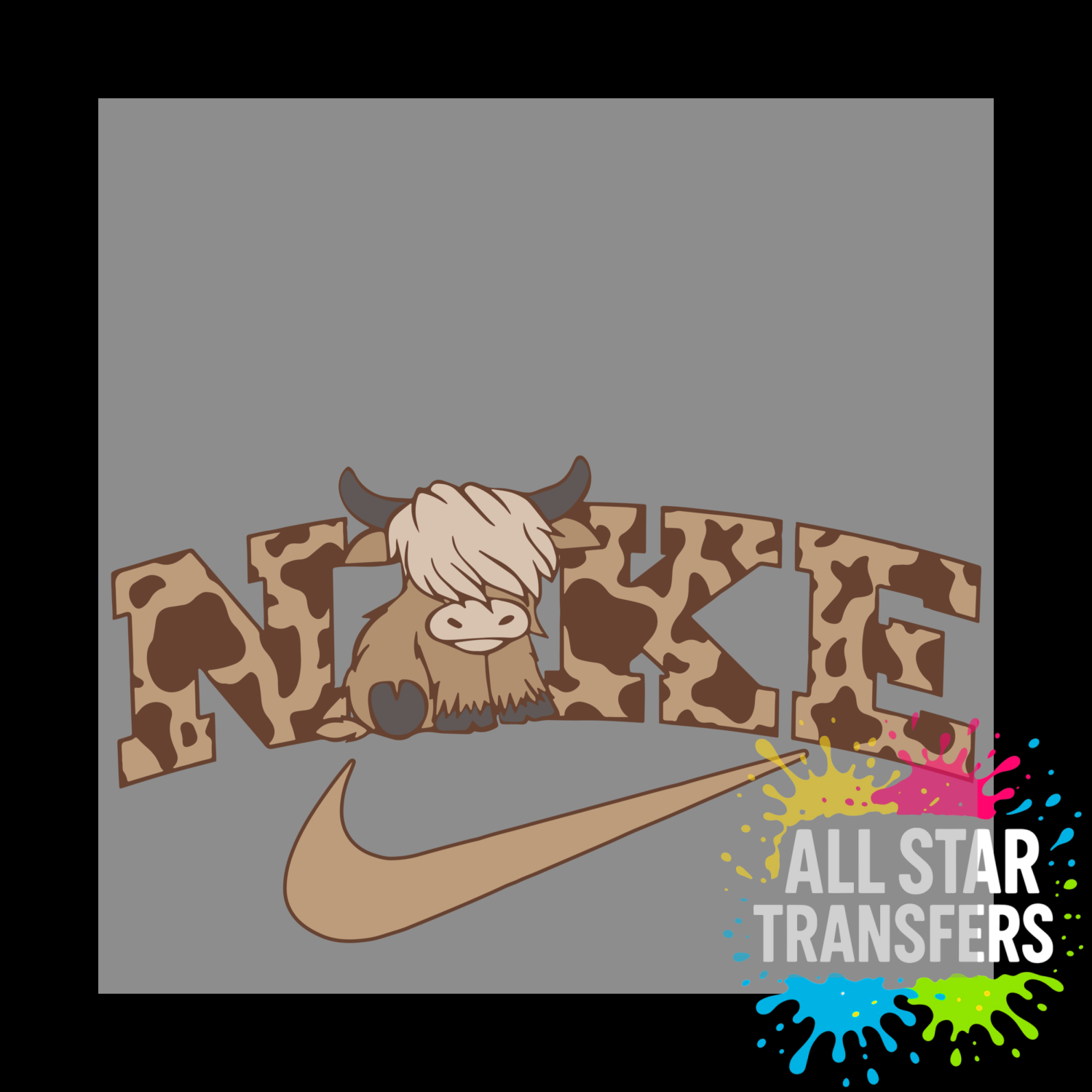 Generic - Fashion Highland Cow