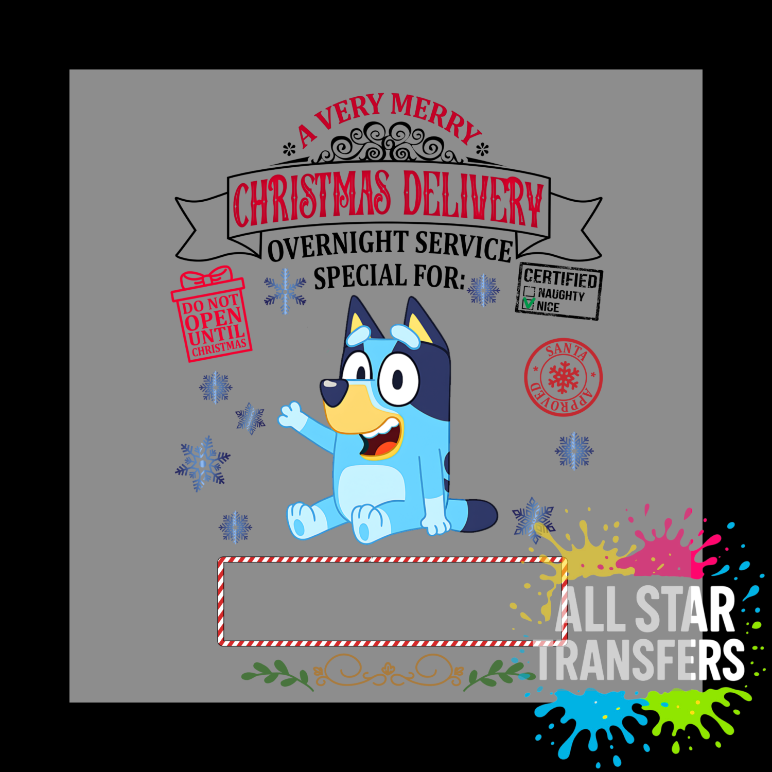 Special delivery - Blue Dog