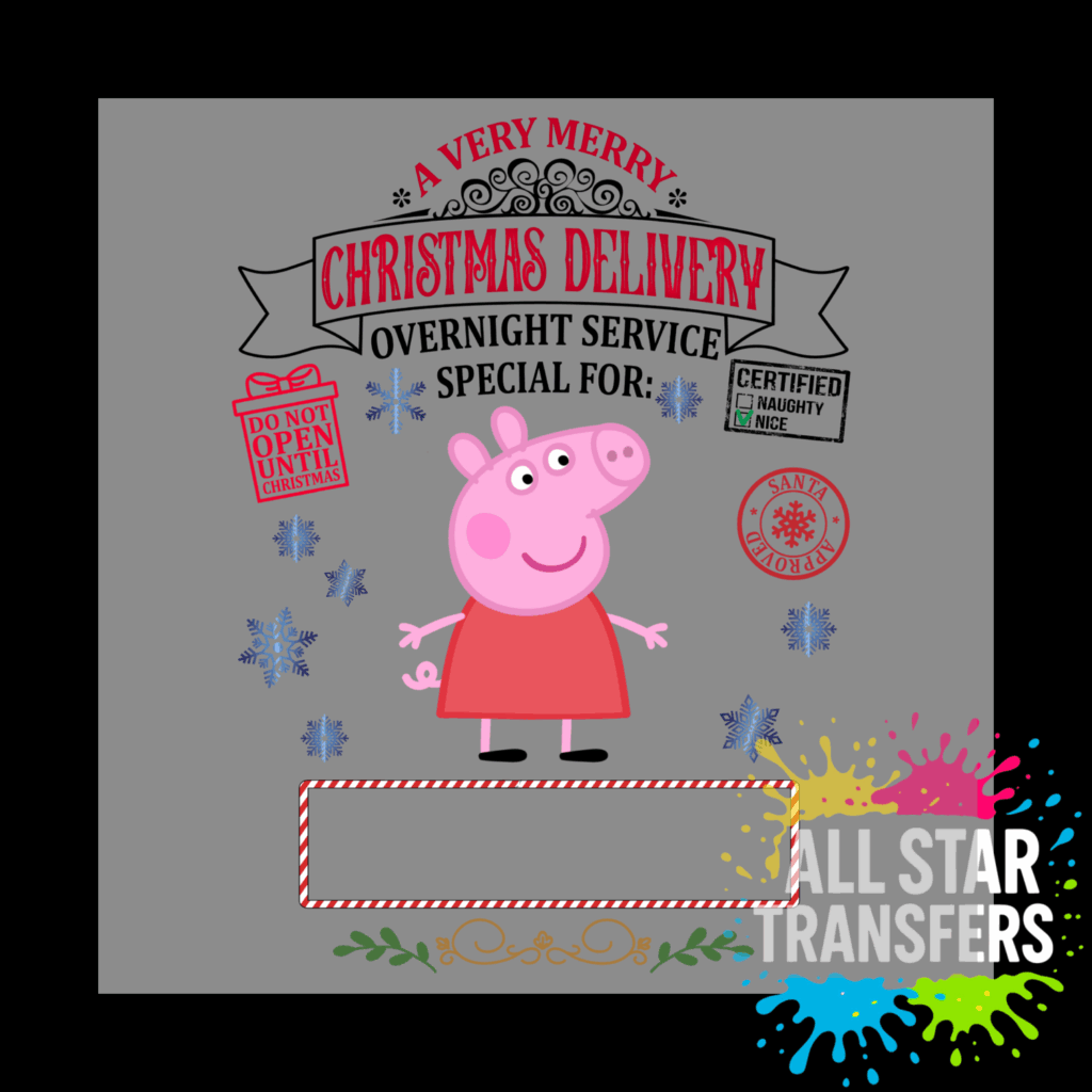 Special delivery - Pink Pig
