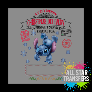 Special delivery - Blue Alien hand stand