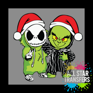 Grumpy and Nightmare Santa Hats