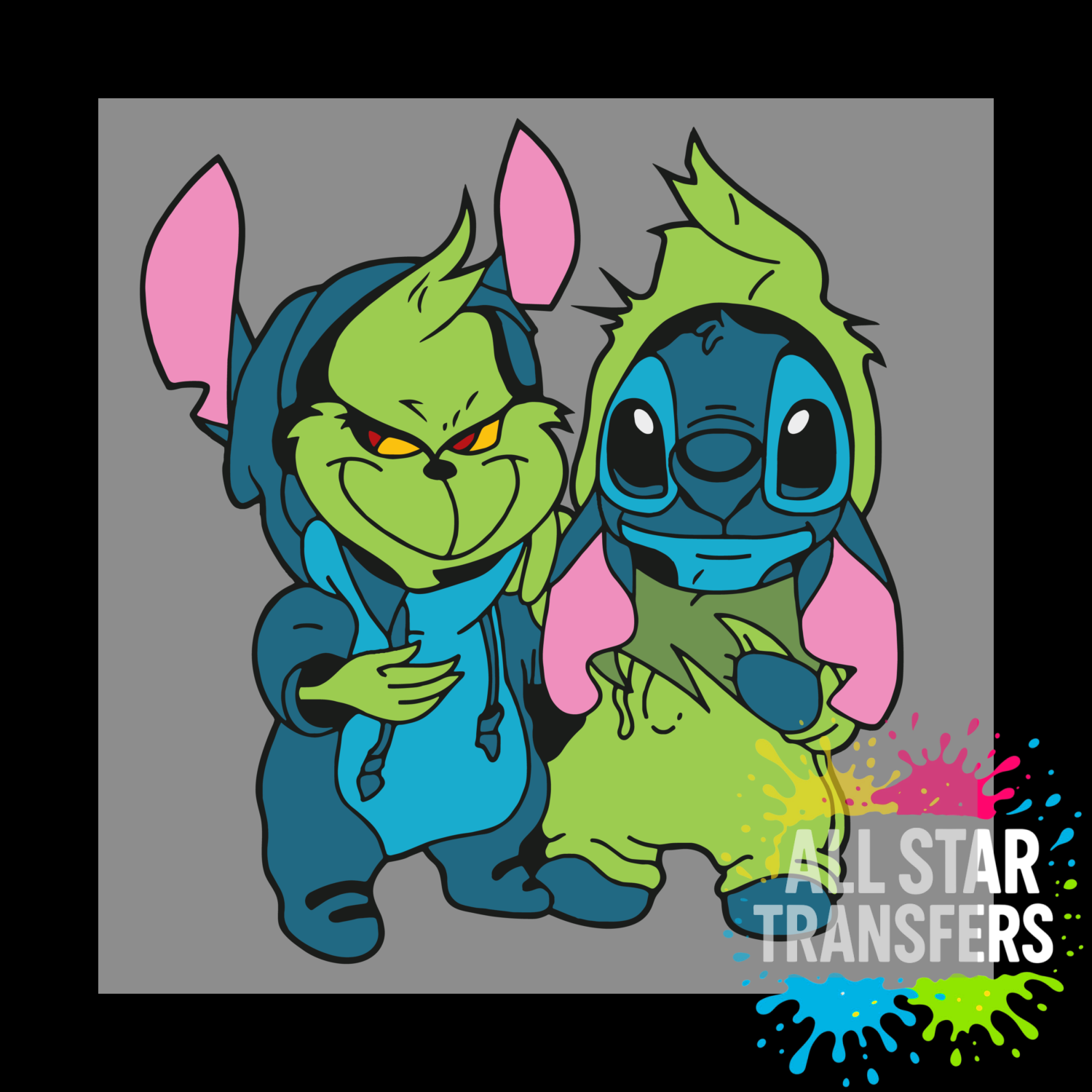 Grumpy & Blue Alien