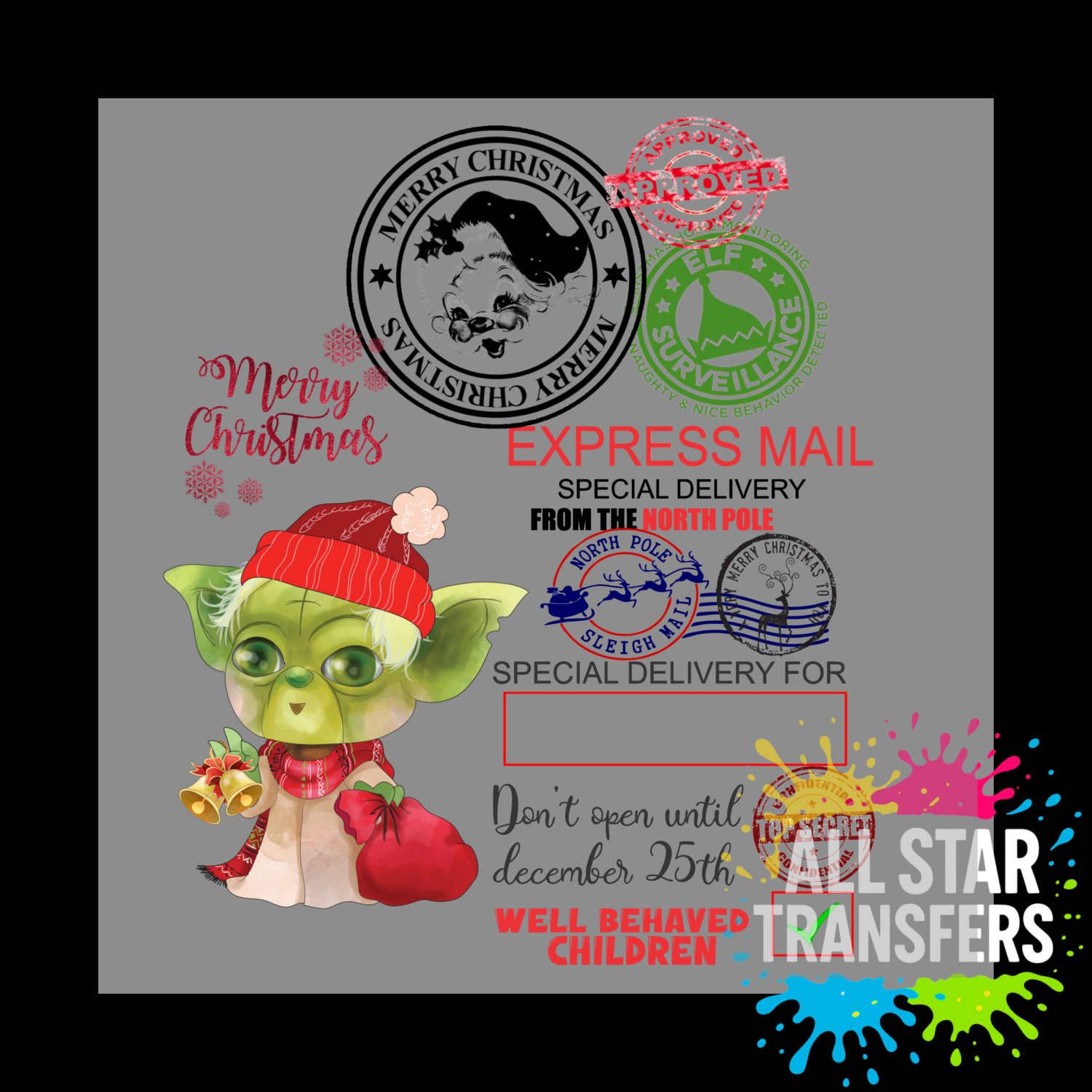 Special Delivery - Green Alien