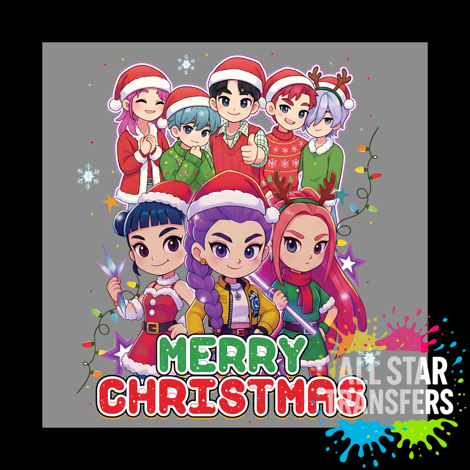 Huntrix Boys and Girls Group