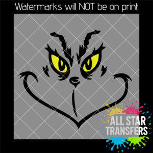 UV DTF - Grumpy Yellow Eyes