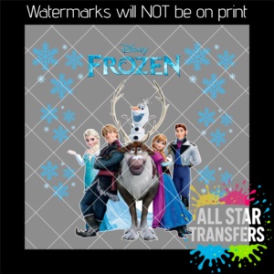 UV DTF - FROZE FLAKES