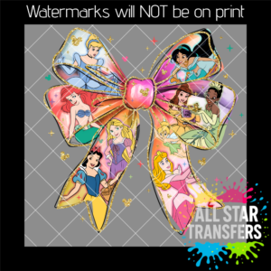 UV DTF - Princess Bow *