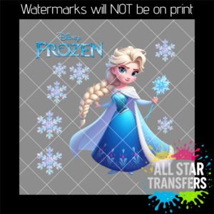 UV DTF - Froze Elsa GS *