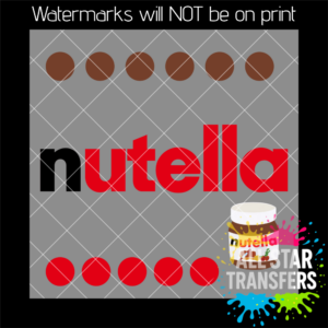 UV DTF - Nutella GS *