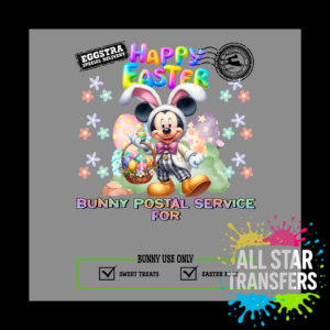 Happy Easter - Special Delivery Mickey Design 1