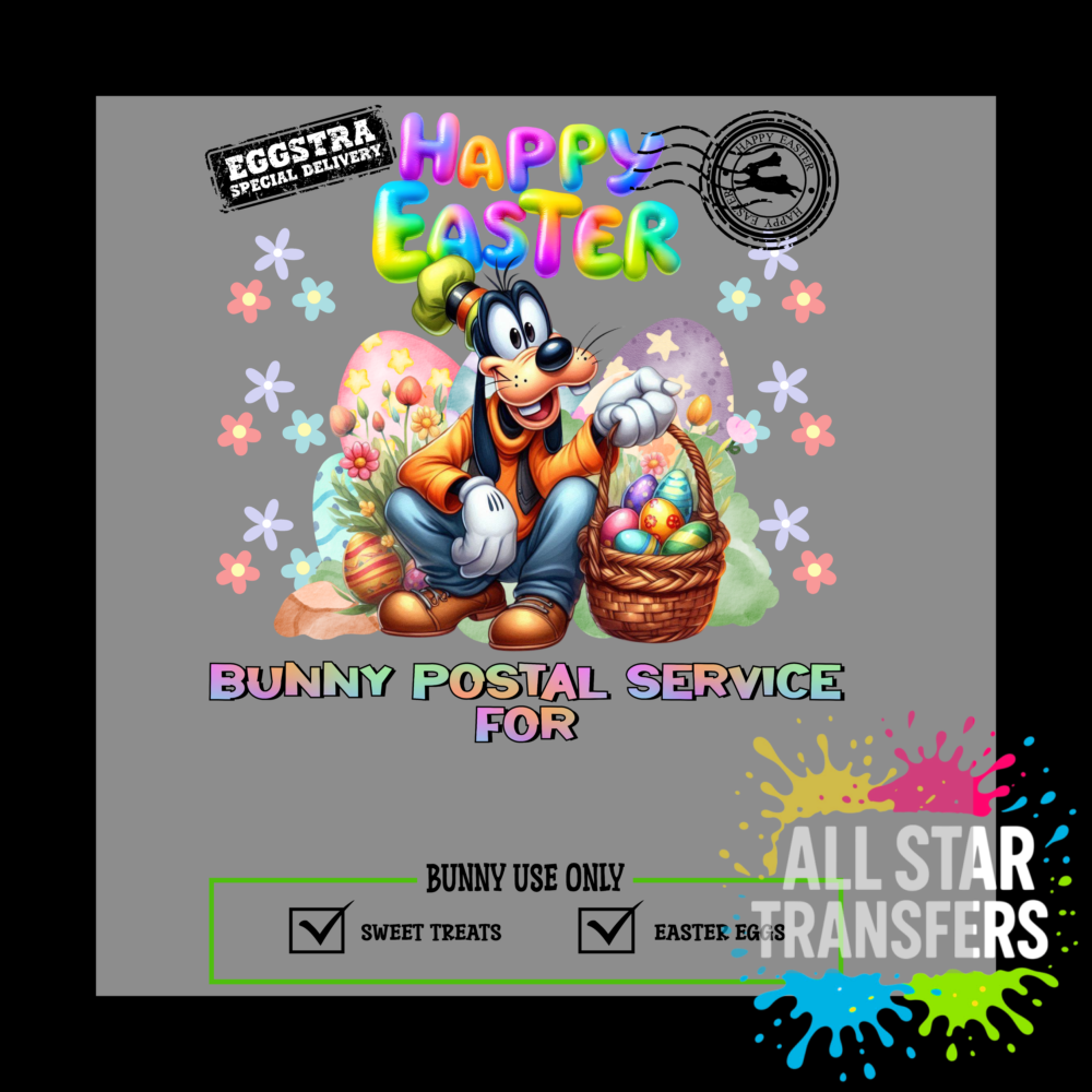 Happy Easter - Special Delivery Goofy
